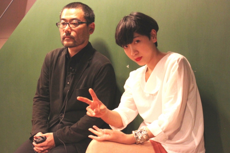 安藤櫻（右）與《百元之戀》導演武正晴（圖/Tomate Films提供）