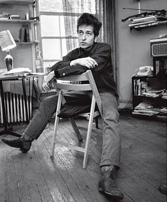 Bob Dylan在卻爾西旅館。他的經典專輯《Blonde on Blonde》多數歌曲寫作於此。