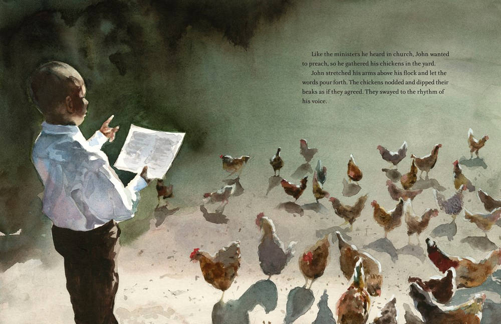 《Preaching to the Chickens》 以人權運動者John Lewis為主角，描述他的成長過程