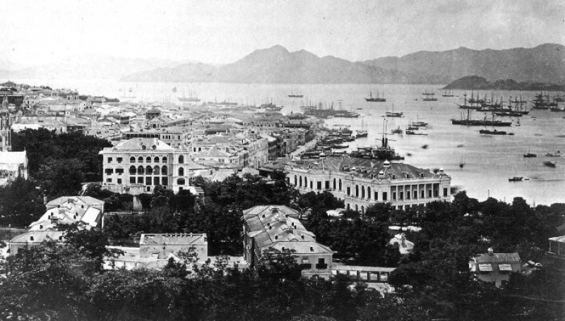 香港，1895年。