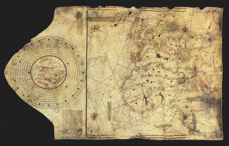 哥倫布的航海圖