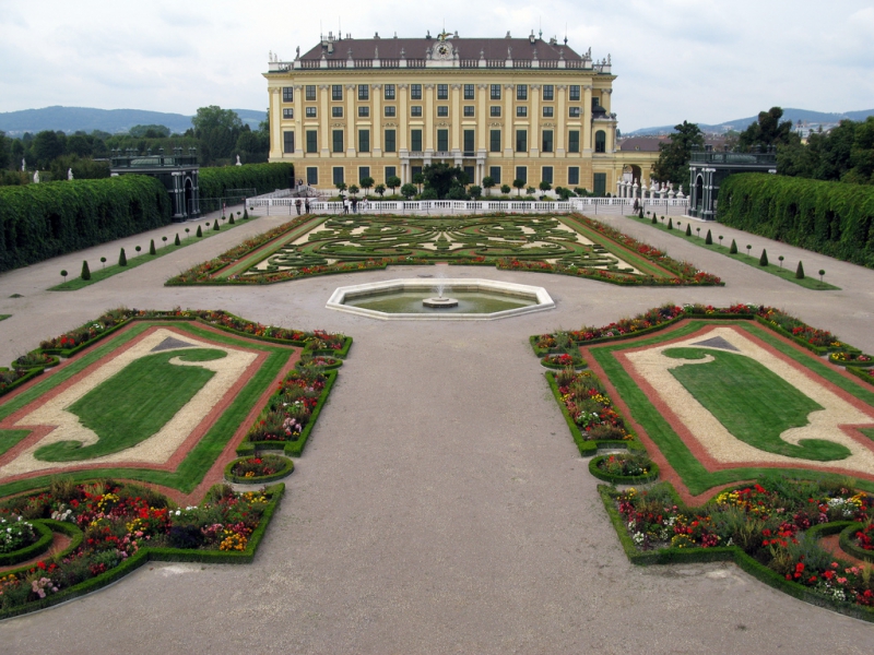美泉宮（Schloss Schonbrunn）(圖片來自此)