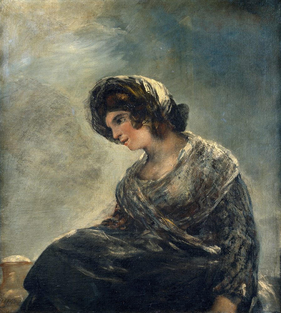 哥雅1827年畫作《波爾多的農場女工》