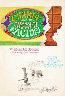 1964年《巧克力冒險工廠》的美版封面