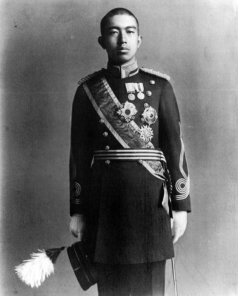 1919年（大正8年）4月的裕仁親王，四年後（1923）