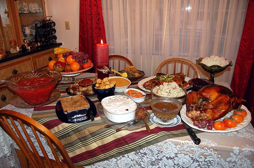 感恩節大餐（圖片來源/wiki）