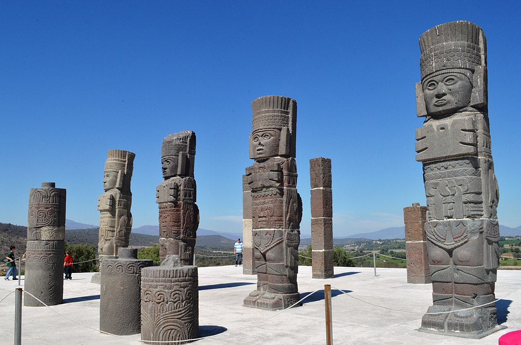 托爾特克（Tolteca）文明的戰士石像。（圖片來源/wiki）