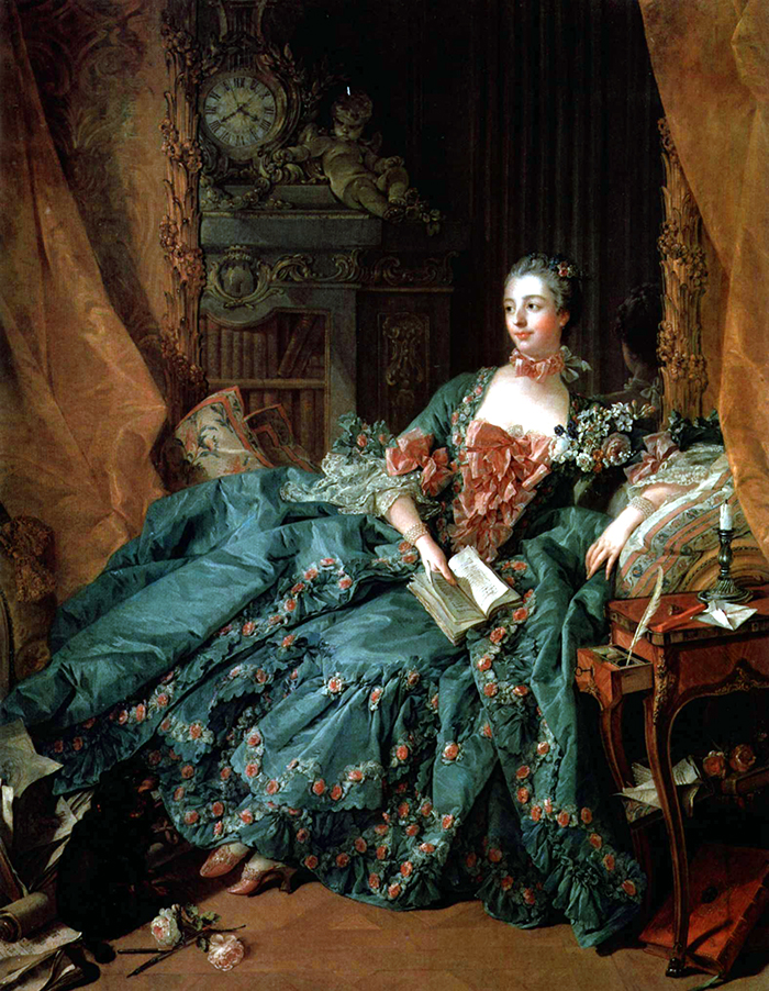路易十五的寵姬龐巴杜夫人。（圖片來源/wiki）