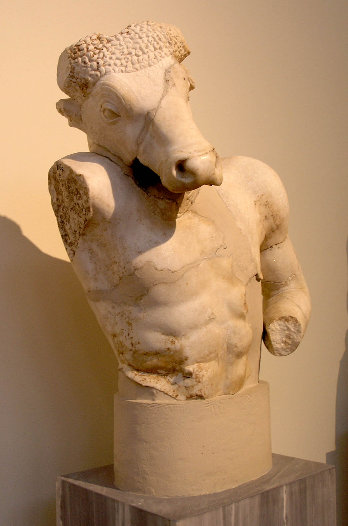 牛頭人「米諾陶洛斯」。（圖片來源/wiki）