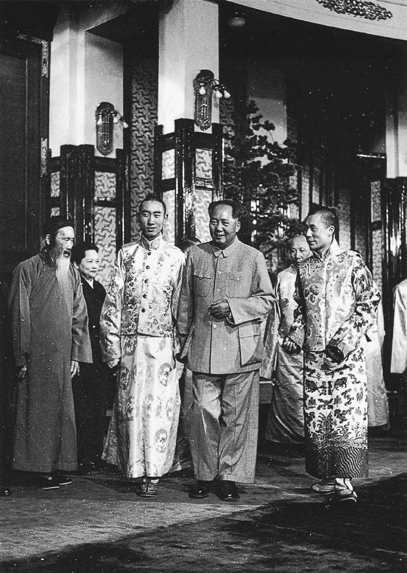 達賴喇嘛與班禪喇嘛見毛澤東