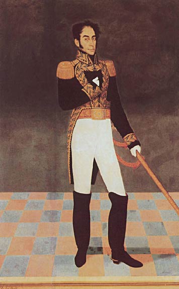 拉丁美洲革命家玻利瓦爾（Simón Bolívar, 1783-1830）（圖片來源/wiki）