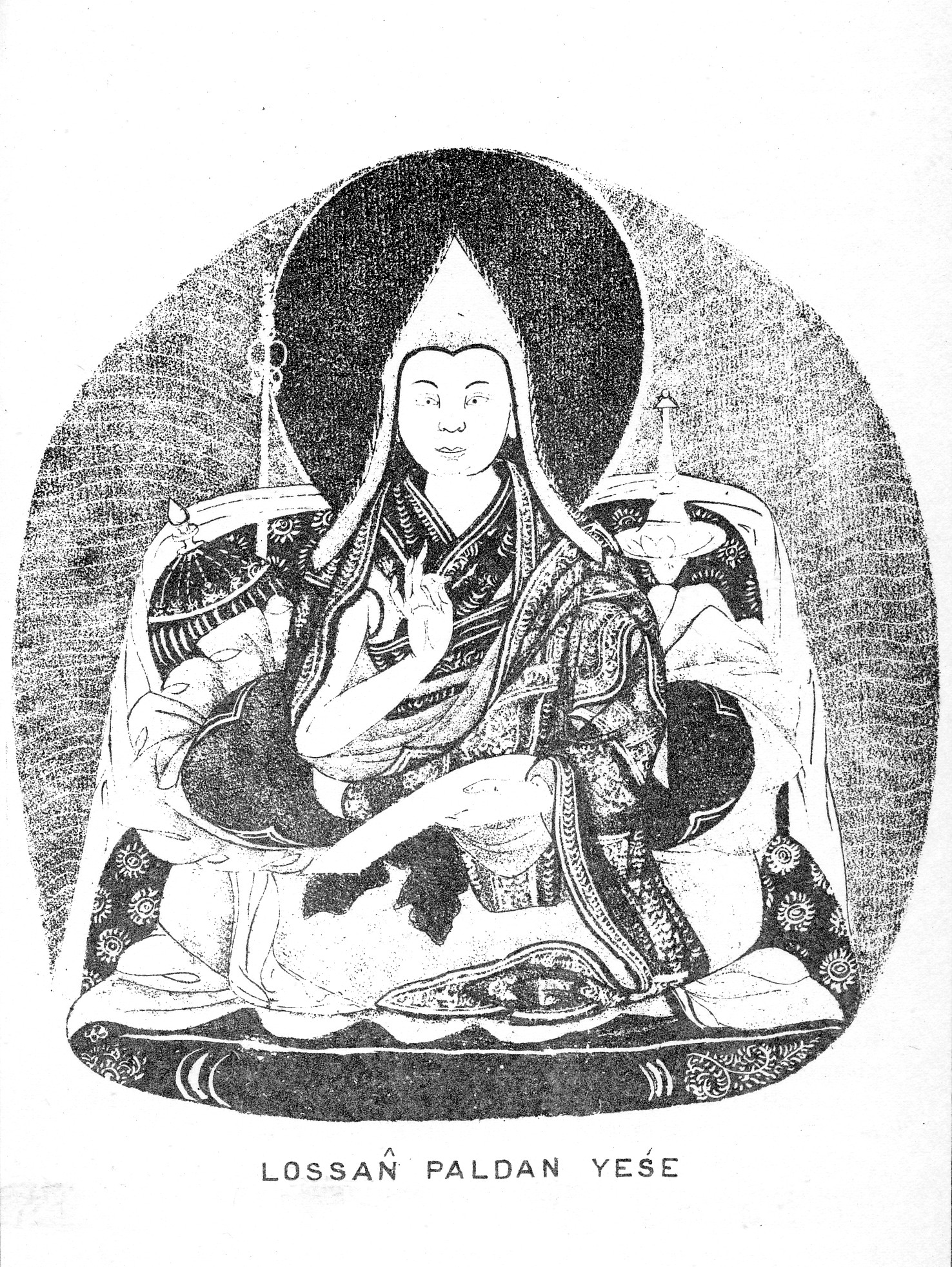 第六世班禪喇嘛額爾德尼。（圖片來源/wiki）