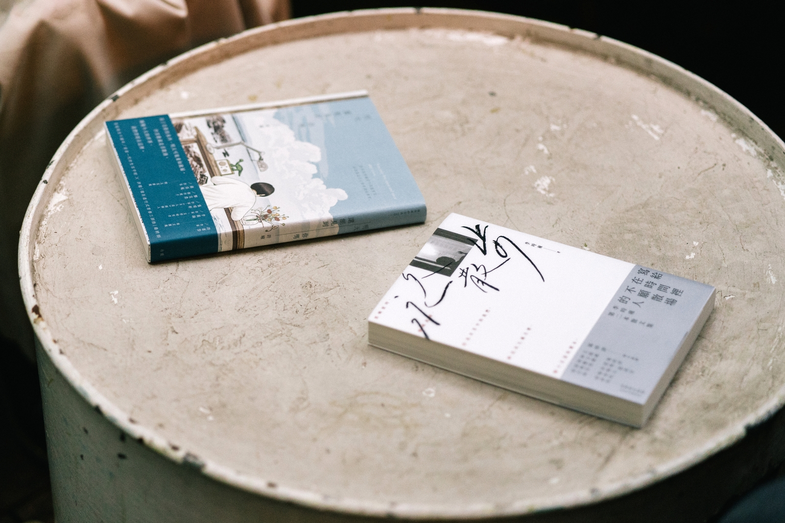 李時雍第二本散文集《永久散步》、許瞳「現在進行式青春三部曲」最終部《明天還能見到你嗎》書影。