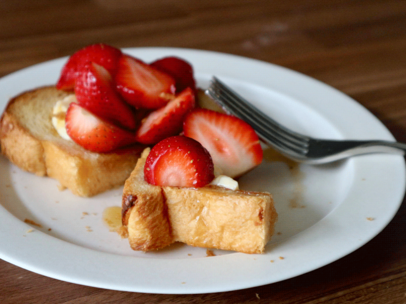 草莓是我心目中第一名的甜點食材，制霸全場